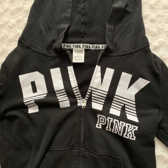 Zip up jacket from pink